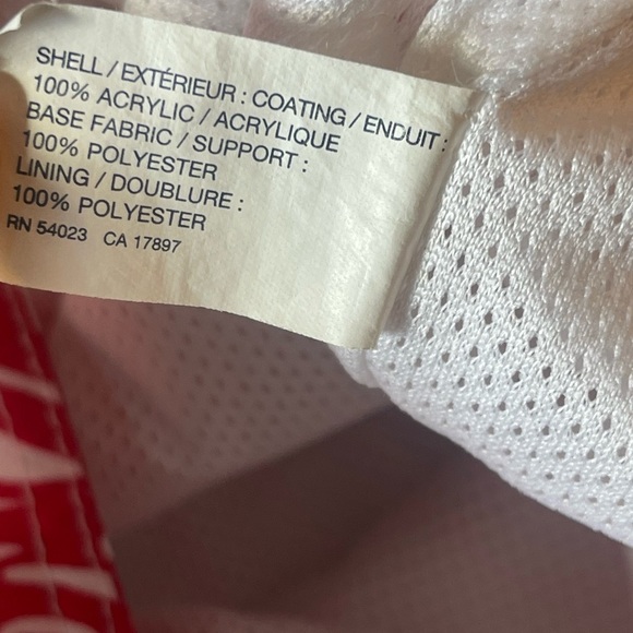 GAP Men’s Red White Hawaiian Swim Trunks Beach Shorts Drawstring Mesh Lined Lrg - Picture 7 of 13